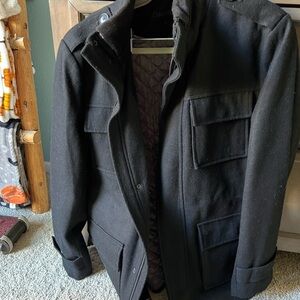 Calvin Klein Men's Black Jacket